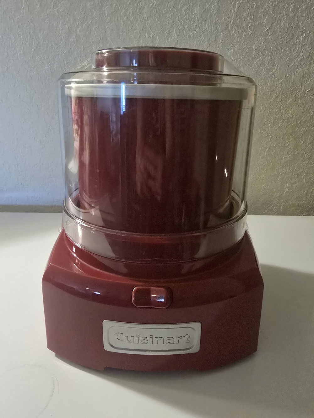 Cuisinart Red ICE-21 Frozen Yogurt, Sorbet & Ice Cream Maker Like NEW